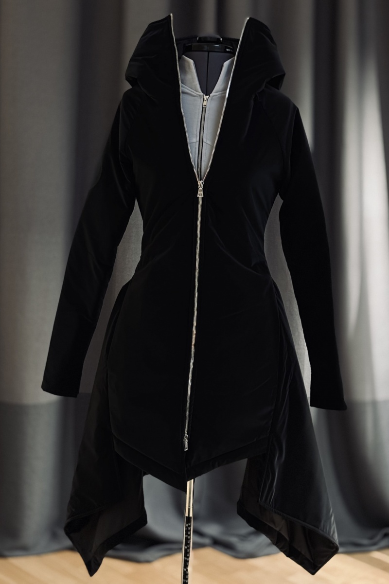  Angle Puff Black