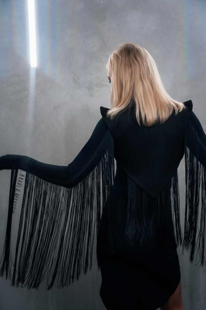 ������ Unique Black Suede