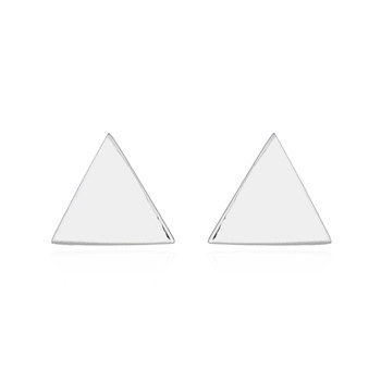 Серебряные серьги Triangle 5mm