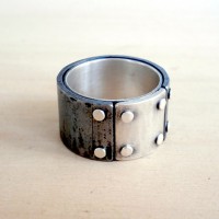 Серебряное кольцо Montage Square