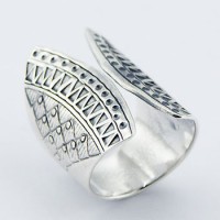 Серебряное кольцо «Трайбл»