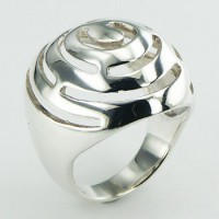 Серебряное кольцо «Лабиринт»