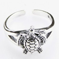 Серебряное кольцо «Тортуга»