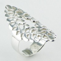 Серебряное кольцо «Флора»