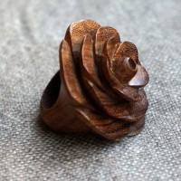 Кольцо из палисандра