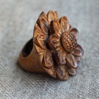 Кольцо из палисандра