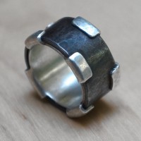 Серебряное кольцо Codo Silver Iron