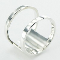 Серебряное кольцо Fusion