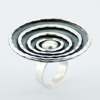 Серебряное кольцо Garden