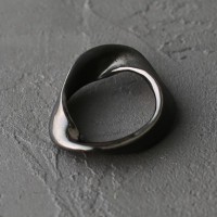 Кольцо из серебра «Лента»