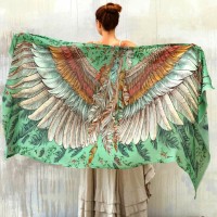 Шаль винтажные крылья (Vintage Shawl)