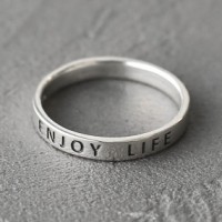 Серебряное кольцо Enjoy Life