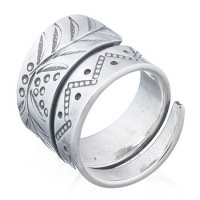 Серебряное кольцо Folk