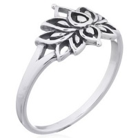 Серебряное кольцо Lotus