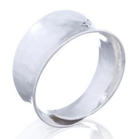 Серебряное кольцо Gaufrage