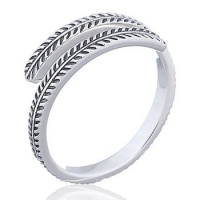 Серебряное кольцо Plume
