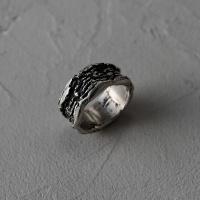 Серебряное кольцо Rough