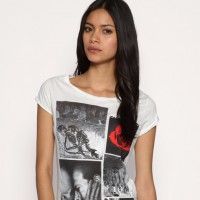 Five Photos Skeleton Tee