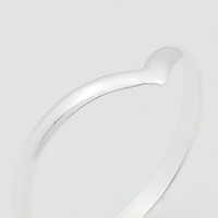 Серебряное фаланговое кольцо