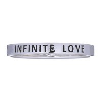 Серебряное кольцо Infinite Love