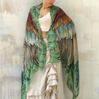 Шаль винтажные крылья (Vintage Shawl)