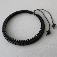 Ожерелье из позвоночника кобры BLACK